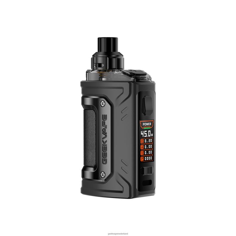 Geek Vape Online - GeekVape h45 classic (aegis hero 2 classic) podkit 1400 mah 4 ml zwart D8F8H109