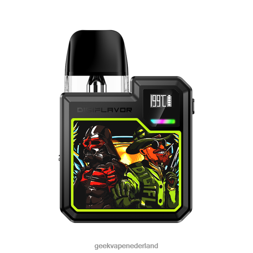 Geek Vape Kopen - GeekVape digiflavor digi-q-kit 1000mAh krijger zwart D8F8H73