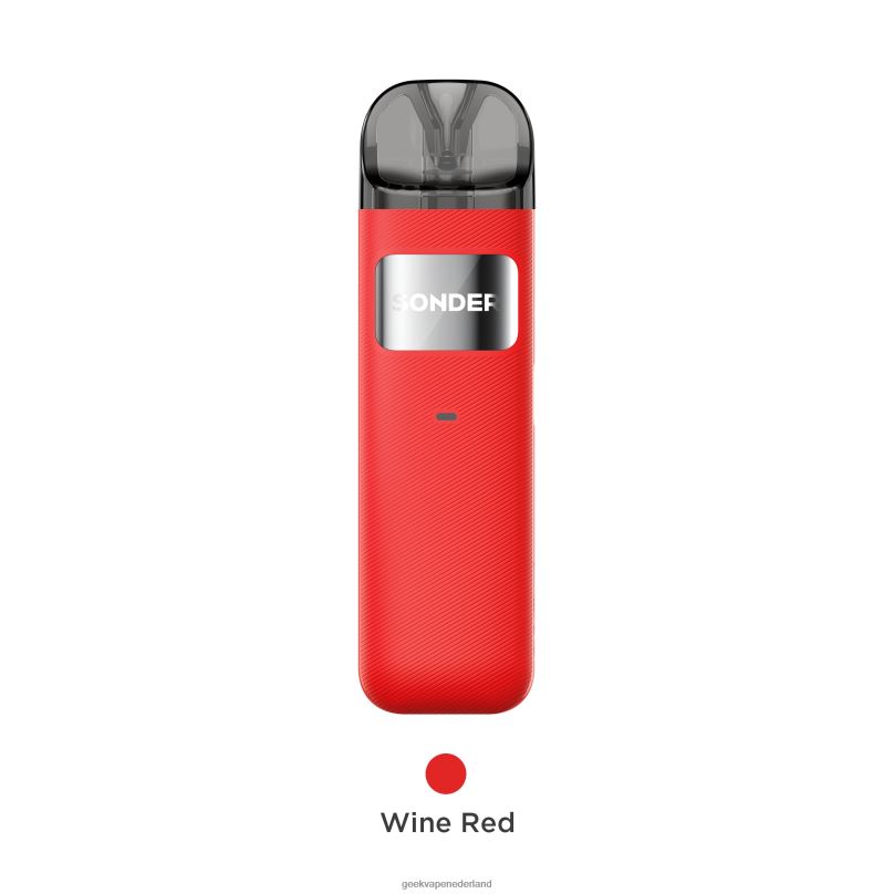 Geek Vape Kopen - GeekVape Sonder u pod-systeemkit 1000mAh wijn rood D8F8H133